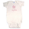 931589X - New Baby Girl Personalized Baby Carriage Infant Onesie